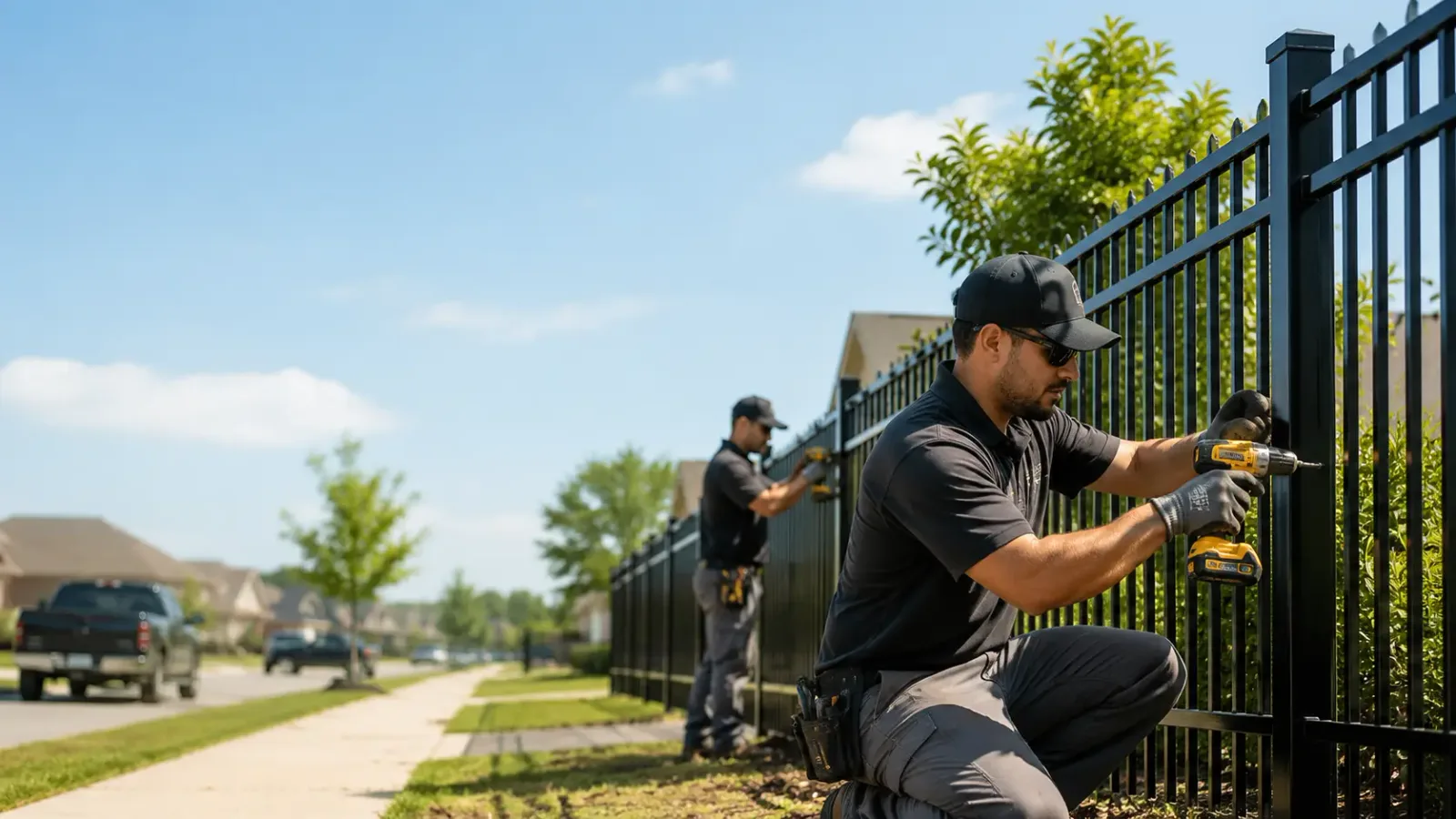 Metal Fence Installation in Danielsville, PA